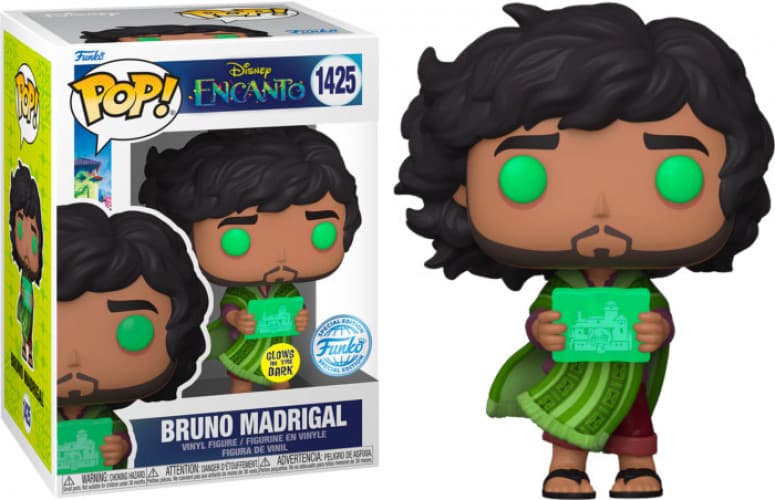 Disney Encanto Funko Pop Vinyl: Bruno Madrigal (Glow in the Dark) - Afbeelding 1