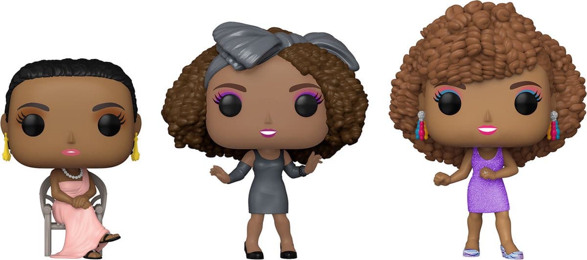 Whitney Houston Funko Pop Vinyl: Whitney Houston Diamond Collection 3-Pack - Afbeelding 1
