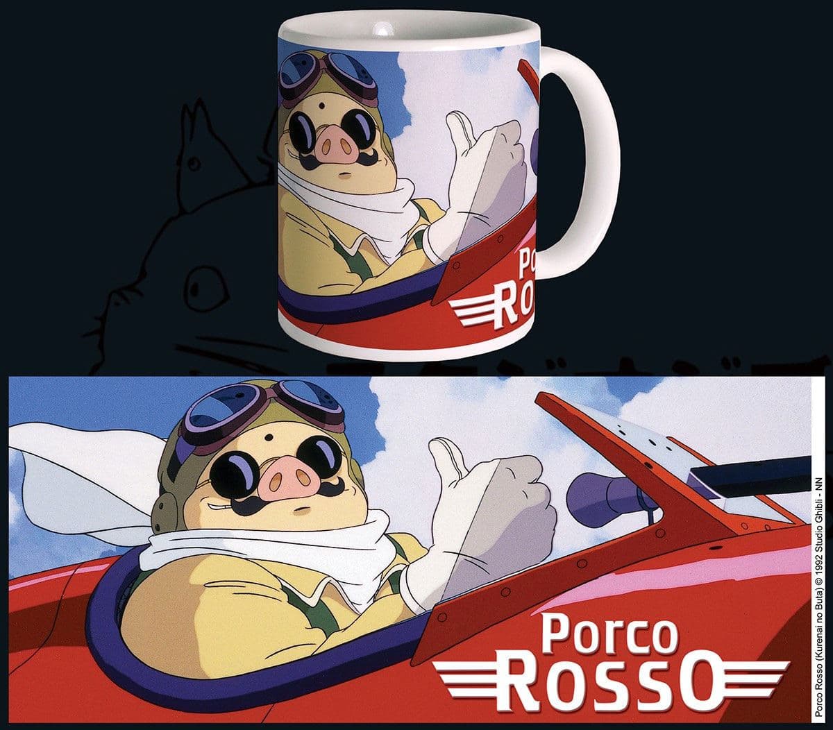 Studio Ghibli Mug - Porco Rosso - Afbeelding 1