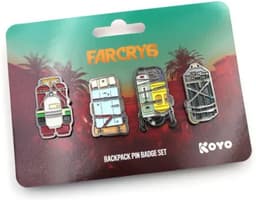 Farcry 6 Badge Pin - Backpack Set