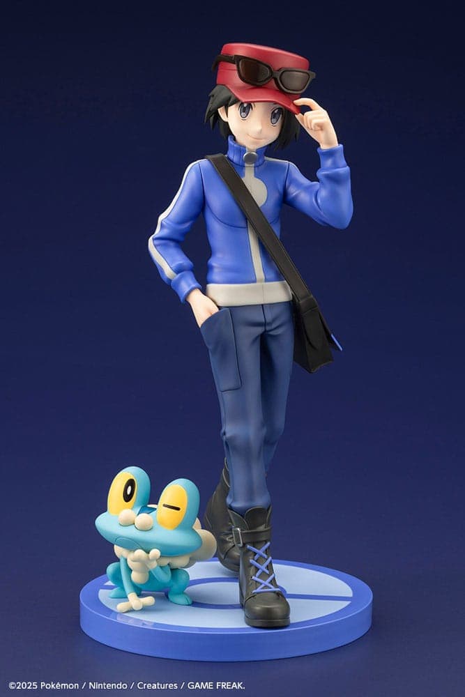 Pokémon ARTFX J Figure - Calem & Froakie - Afbeelding 1