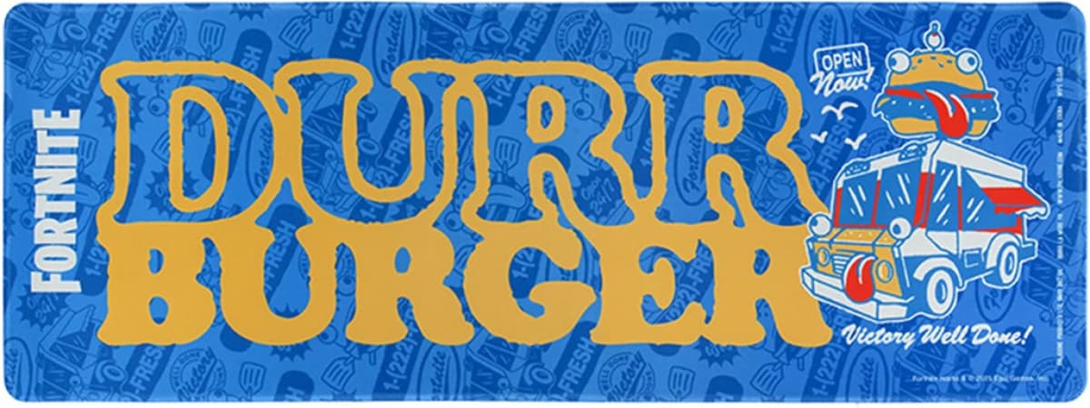 Fortnite Desk Mat - Durr Burger - Afbeelding 1