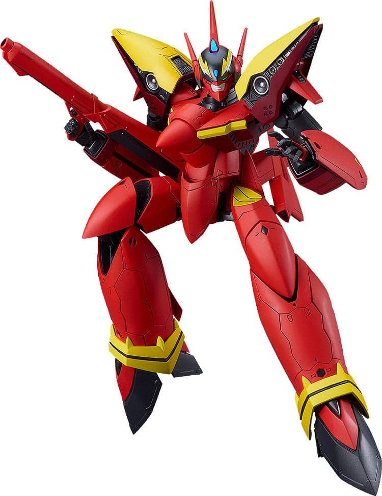 The Super Dimension Fortress Macross PLAMAX Plastic Model Kit - VF-19 Custom Fire Valkyrie (Basara Nekki Unit) - Afbeelding 1