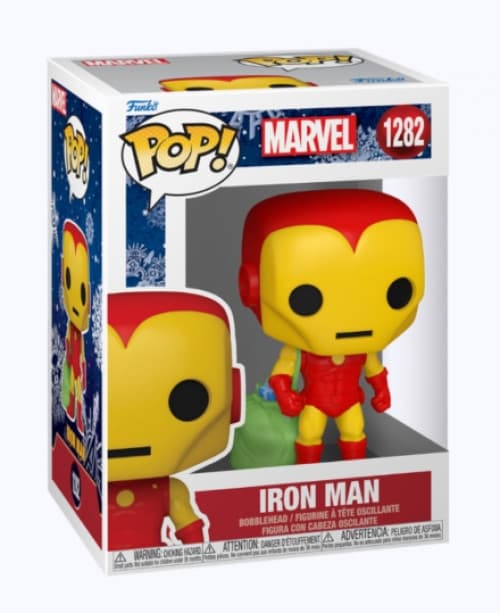 Marvel Holiday Funko Pop Vinyl: Iron Man - Afbeelding 1