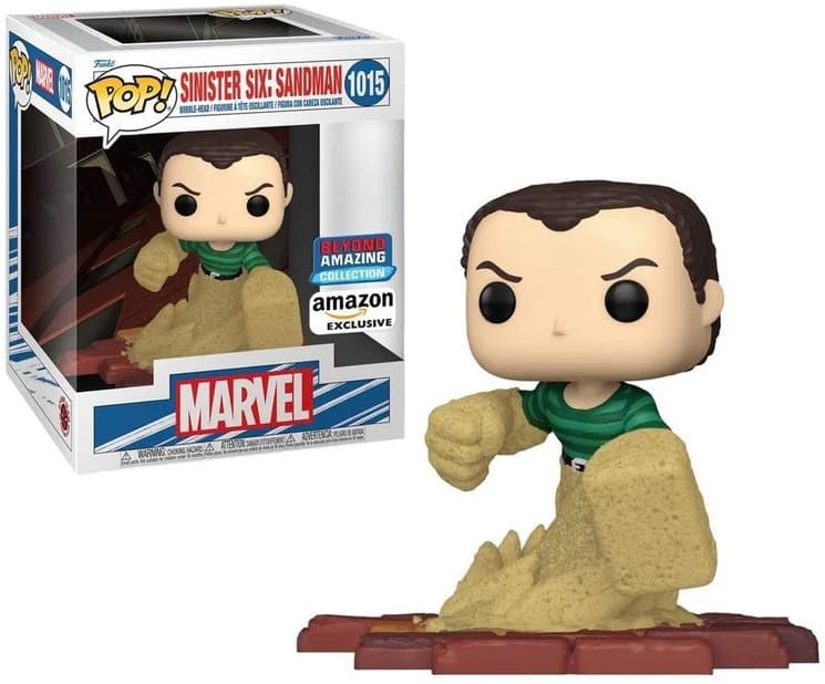 Marvel Spider-Man: Beyond Amazing Deluxe Funko Pop Vinyl: Sinister Six: Sandman