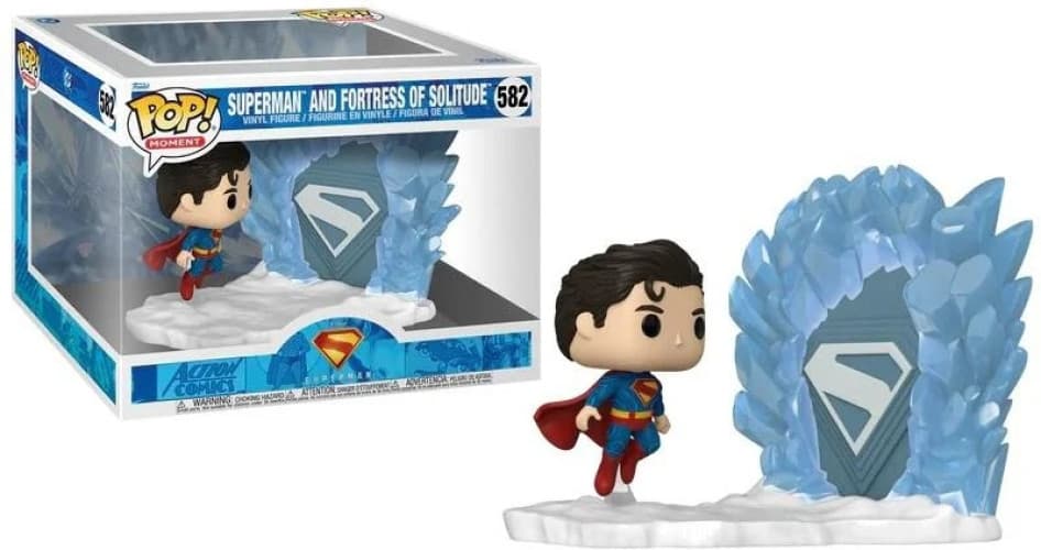 Superman Funko Pop! Moment Vinyl: Superman and Fortress of Solitude - Afbeelding 1
