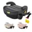 Jovikids OHHO+ ISOFIX auto boosterzit, i-Size R129, 125-150 cm (6–12 jaar), Veiligheidsgordelgids, Lichtgewicht, Afneembare/machinewasbare hoes