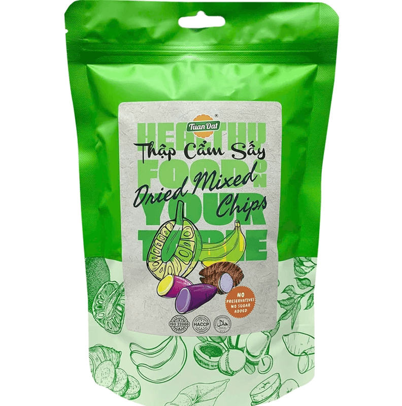 Tuan Dat Gemengde Fruitchips 100 g - Afbeelding 1