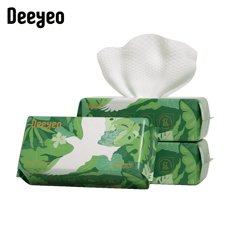 Deeyeo Vogelserie wegwerpservetten 70 g, 60 vellen × 3 pakken (Internationale versie) - Afbeelding 1
