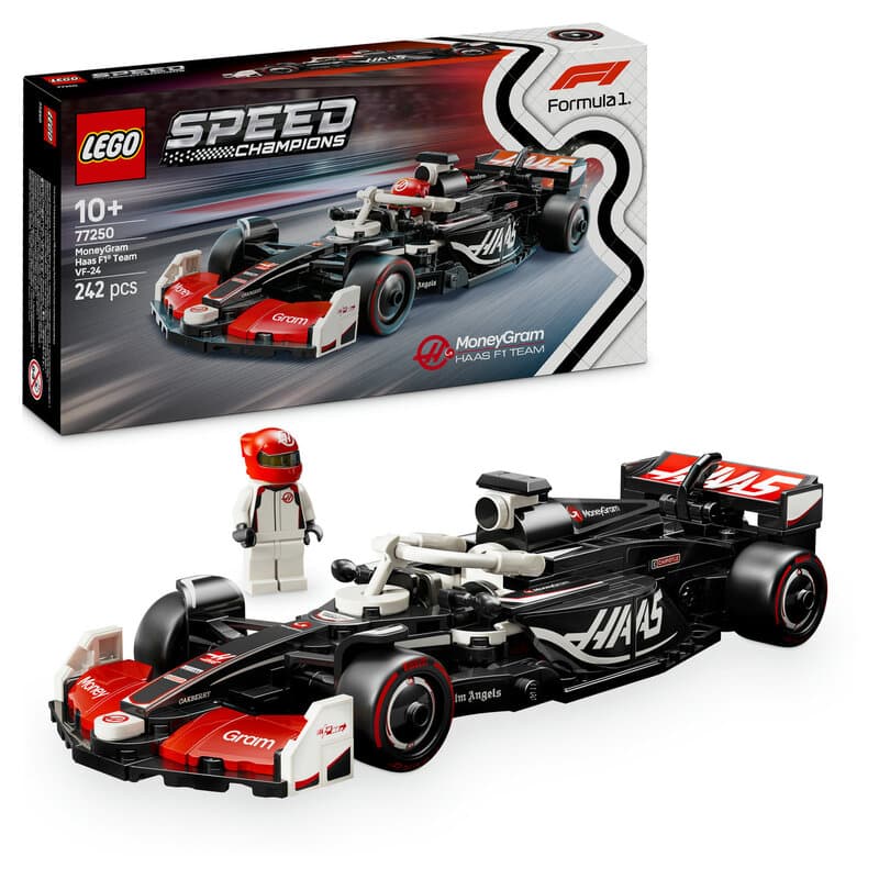 LEGO Speed Champions 77250 MoneyGram Haas F1® Team VF-24 racewagen - Afbeelding 1
