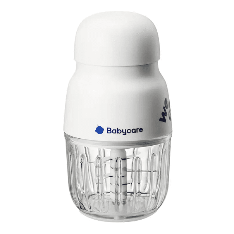 BC Babycare Mini keukenmachine, 300 ml, babyvoeding blender, keukenapparaat voor eenpersoonsgebruik, compacte blender voor ontbijt - Afbeelding 1