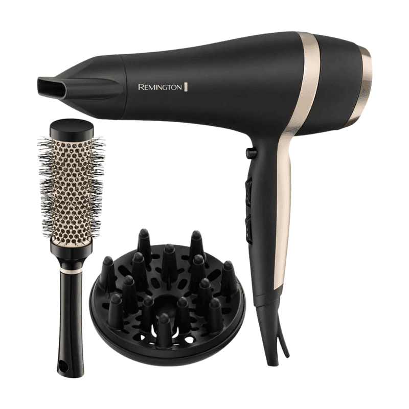 Remington D6940GP haardroger cadeauset - 2200 W vermogen - 6 opzetstukken - Inclusief diffuser en Pik - Afbeelding 1