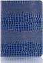 Elegante Folio Hoes voor 12.9 Inch iPad Pro - Kunststof Krokodillenleer, Auto Sleep/Wake, Documentenhouder - Blauw